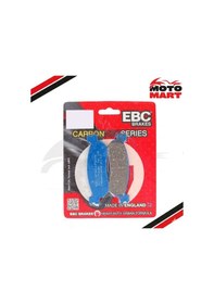 Resim Yamaha Yzf R1 2002-2003 Arka Fren Balatası Ebc-karbon-t03651 