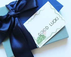 Resim “Good Luck” Tebrik Kartı 