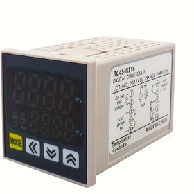Resim 1 adet TC4S Dijital Endüstriyel Sıcaklık Kontrol Cihazı 48*48 PID Fırın Termostatı ile Röle ve SSR Çıkışı 