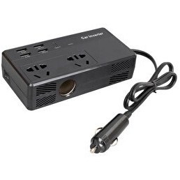 Resim Powermaster CZ02 200W ATT 12-24V 220 Volt 4xUSB Type-C Girişli Inverter 