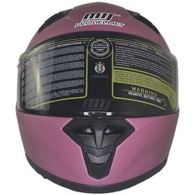 Resim Motosiklet Ve Bisiklet Mini Çocuk Kaskı Full Face Ce Seltifikalı Child Motor Kask Fuchsia Pembe Pembe 
