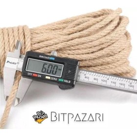 Resim izmir Bitpazarı 6mm 5 Metre Jüt Halat Ip - Hasır Ip - Kendir Ip 