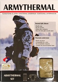 Resim Army Thermal Fonksiyonel Termal Içlik Alt-Üst Takım 