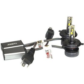 Resim Toyota Yaris 2010-2014 Far Ampulü Gt Nano Beyaz H4 Mini Led Xenon Şimşek Etkili 22000 Lümen 