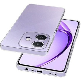 Resim Mobilefix A3 Kılıf Süper Silikon Kapak - Şeffaf Şeffaf 