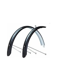 Resim Bisiklet Çamurluk Fiber Siyah 