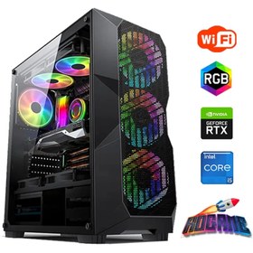 Resim ROGAME I5 14400F 32GB DDR4 1TB M2 6GB RTX3050 Oyun Bilgisayarı 