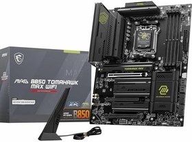 Resim MSI MB MAG B850 TOMAHAWK MAX WIFI AM5 DDR5 8400MHZ(OC) HDMI 4x M.2 USB 10Gbs 5G LAN WI-FI 7 ATX 