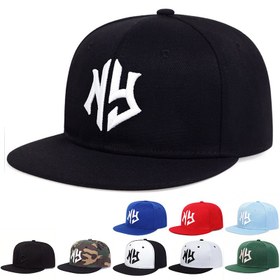 Resim 1 adet Erkek Ng Nakışlı Beyzbol Şapkası - Ayarlanabilir Snapback, UV Koruma, Hafif Polyester, Siyah Beyaz Logo, İlkbahar & Sonbahar Seyahatleri, Plaj Partileri ve Dış Mekan Aktiviteleri için Mükemmel, İlkbahar Modası | Snapback Şapka | Ayarlanabilir Şapka 