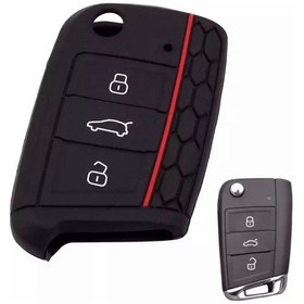 Resim Seat Uyumlu Leon Ibiza Ateca Anahtar Kılıfı Model 511749046 