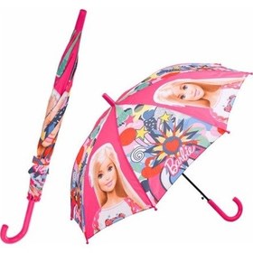 Resim Startech - Lisanslı Şemsiye Barbie Lisanslı kız Çocuk Şemsiyesi 