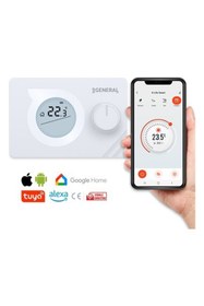 Resim İMECE İmece General Mitra HT220S Smart Kablosuz Akıllı Tuya Oda Termostatı 