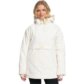 Resim Roxy Radiant Lines Overhead Kadın Beyaz Snowboard Ceketi 