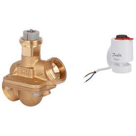 Resim Danfoss Abqm 25 + Twa Kombine Motorlu Vana Seti 