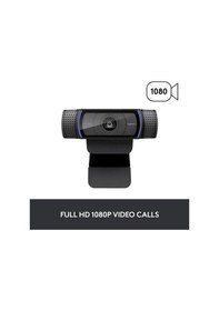 Resim Logitech C920 Web Kamerası 1920 X 1080 Piksel Usb 2.0 Siyah - Web Kameraları 1920 X 1080 Piksel, 1080p, 720p, H.264, M-jpeg, Usb 2.0, Siyah, Klips / Stand 
