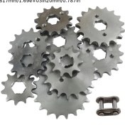 Resim Tongdashop Kayo Bse Ssr Sdg 428 17mm 12 Diş Zincir Bağlantılı Ön Motor Zincir Dişlisi 