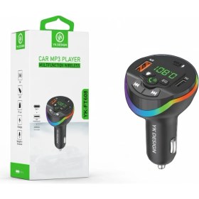 Resim GUNKES FT-608 Bluetooth Fm Transmitter | Usb/mp3/sd Kart & Pd Type-c Hızlı Şarj Özellikli Araç Adaptörü 
