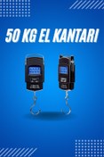 Resim AyrStore 50 Kg Dijital El Terazisi Cep Tartısı El Kantarı Terazi 