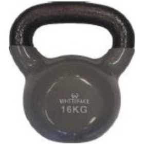 Resim Whiteface Kettebell 16 KG Gri 