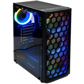 Resim Revenge X-Drive 4xRainbow Fanlı Mesh Panel Oyuncu Kasası 