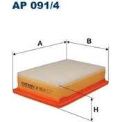 Resim Fıltron Ap091/4 Hava Fıltresı Brava Bravo Marea Alfa 145 146 / 55 1,4 / 1,6 / 2,0 Sungerlı 