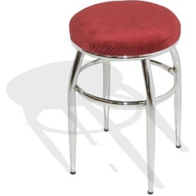 Resim Krom Tabure Mutfak Balkon Teras 4 Adet Karışık Renk 