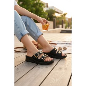 Resim Moda Fırsat Kadın Günlük Terlik Deniz Plaj Tatil Ev Dışarı Terliği 