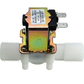 Resim Guangdong Spirit Yeni Solenoid Valf Manyetik N/c Su Hava Giriş Akış Anahtarı N/c 1/2 J34 AC220V Veri Sistemleri Için Normalde Kapalı Giriş Vanası 