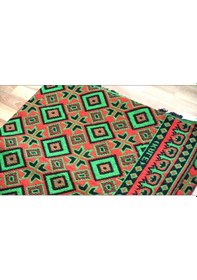 Resim Makine Dokuması Baklava Desenli 3 Mekik Kaliteli Küçük Kilim 