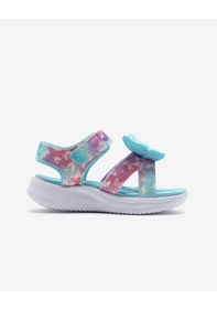 Resim Skechers Jumpsters Sandal - Butterfly Brıtes Küçük Kız Çocuk Mavi Işıklı Sandalet 303109n Aqmt Mavi 