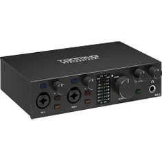 Resim Tech Butiq Professional E2X2 | Yüksek Kalite Usb-C Ses Kartı: 2-Giriş/2-Çıkış 24BIT/192KHZ, 8...600OHM Arası Kulaklıklara Kadar Kullanılabilir. (Pc/mac) 