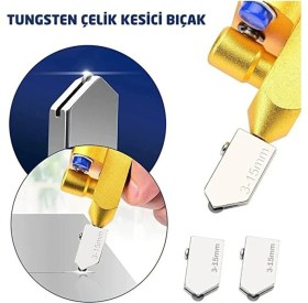 Resim El Tipi Seramik Fayans Cam Kesme Makinesi 2 Elmaslı 