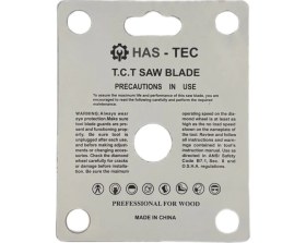 Resim HAS - TEC 115 mm Ahşap & Sunta Kesici Testere - T.c.t Saw Blade | 115 x 1.6 x 22.23 mm 40T 