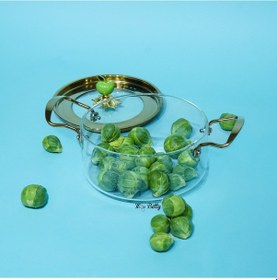 Resim Mon Amour Cam Tencere 2,5 Lt Şeffaf 