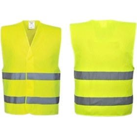 Resim Ikaz Yelegi Çırtlı Reflektörlü Sarı 