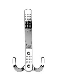 Resim Noktalı Portmanto Vestiyer Duvar Dolap Elbise Askısı Krom Metal Mobilya Kapı Askılığı Askılık 10 Adet Krom 