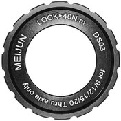 Resim Konesam Mountain Bisiklet Merkezi Kilitleme Disk Kapağı - Alüminyum Allyürekli, Evrensel Uyumlu, Hızlı Montaj Siyah Kilitleme Kapağı 