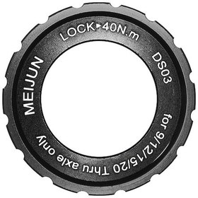 Resim Konesam Mountain Bisiklet Merkezi Kilitleme Disk Kapağı - Alüminyum Allyürekli, Evrensel Uyumlu, Hızlı Montaj Siyah Kilitleme Kapağı 