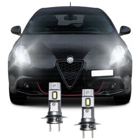 Resim Gıulıetta Led Xenon Kısa Far Ampulü H7 Mini Led 2'li Set 