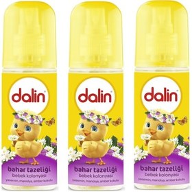 Resim Dalin Bahar Tazeliği Bebek Kolonyası 100 Ml 3 Adet 