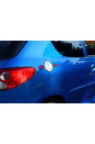 Resim Peugeot 206 & Plus Hb/sd/sw Uyumlu Depo Kapağı 1998-2012 Paslanmaz Krom 