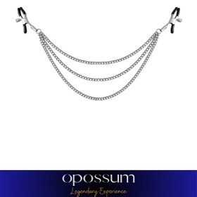 Resim Genel Markalar Premium Erotik Siyah Fantezi Göğüs Ucu Sıkıştırıcı Nipple Clamp 