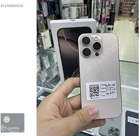 Resim Apple iPhone 16 Pro İkinci El YD | 128 GB | Çöl Titanyum 