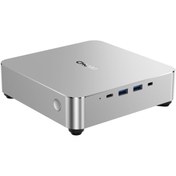 Resim Chuwi AuBox Mini PC,R7-8745HS,64GB DDR5,1TB SSD, TB4, Oculink, Wi-Fi 6, BT5.3, 2x2.5G LAN, Win11 Pro 