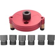 Resim Pandoraplanet Ağaç Işleme Cep Delik Jig 2/3/4/5/6/8/10MM Kendinden Merkezleme Dikey Dübel Jig Matkap Kılavuzu Bulucu Delik Zımba Araçları (Yurt Dışından) 