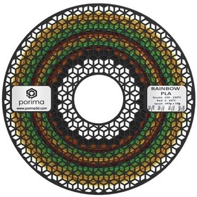 Resim Porima Rainbow Pla Filament 