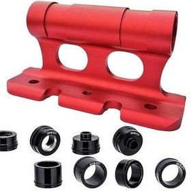 Resim Ganzhoushop Yurt Van Truck Taşıyıcı Store Red Rack Için Dışından Çatal Bisiklet Alüminyum Alaşım A Os A 