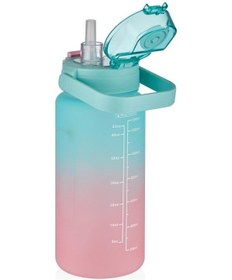 Resim Vagonlife Vgn2213 1500Ml Turkuaz Pipetli Matara 