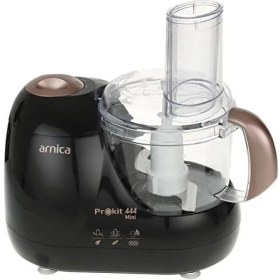 Resim Esmo Home Arnica Prokit 444 Mini Mutfak Robotu, 600 W, 1 L Hazne, Hamur Karıştırma, Paslanmaz Çelik Bıçak, Rose 