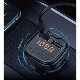 Resim Linktech Fm Transmitter Kumandalı - Premium 18W Üç Girişli 5.0 Bluetooth Fm Transmitter - Çakmaklıktan Müzik Dinleme 